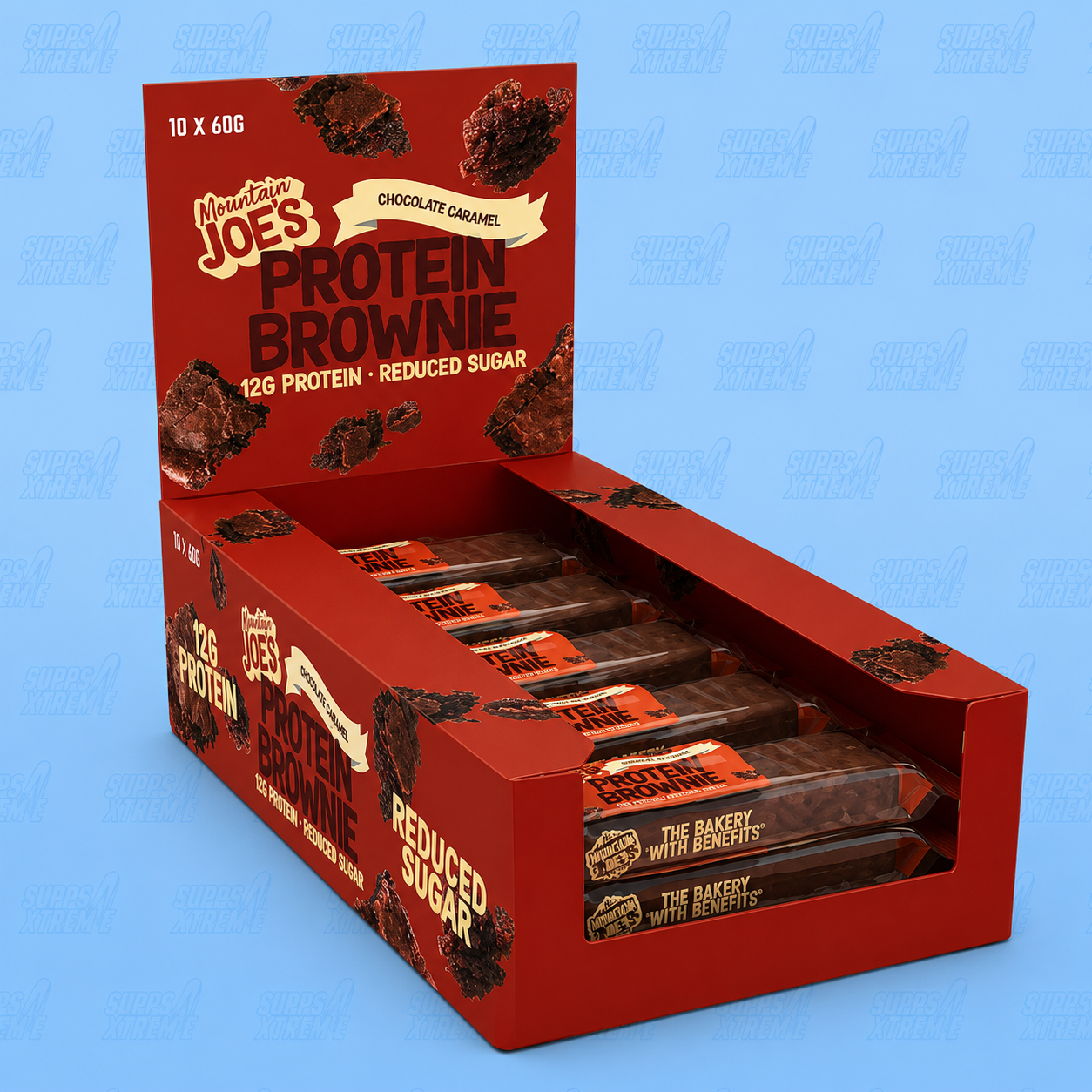 Mountain Joe's Protein Brownie 10x60g