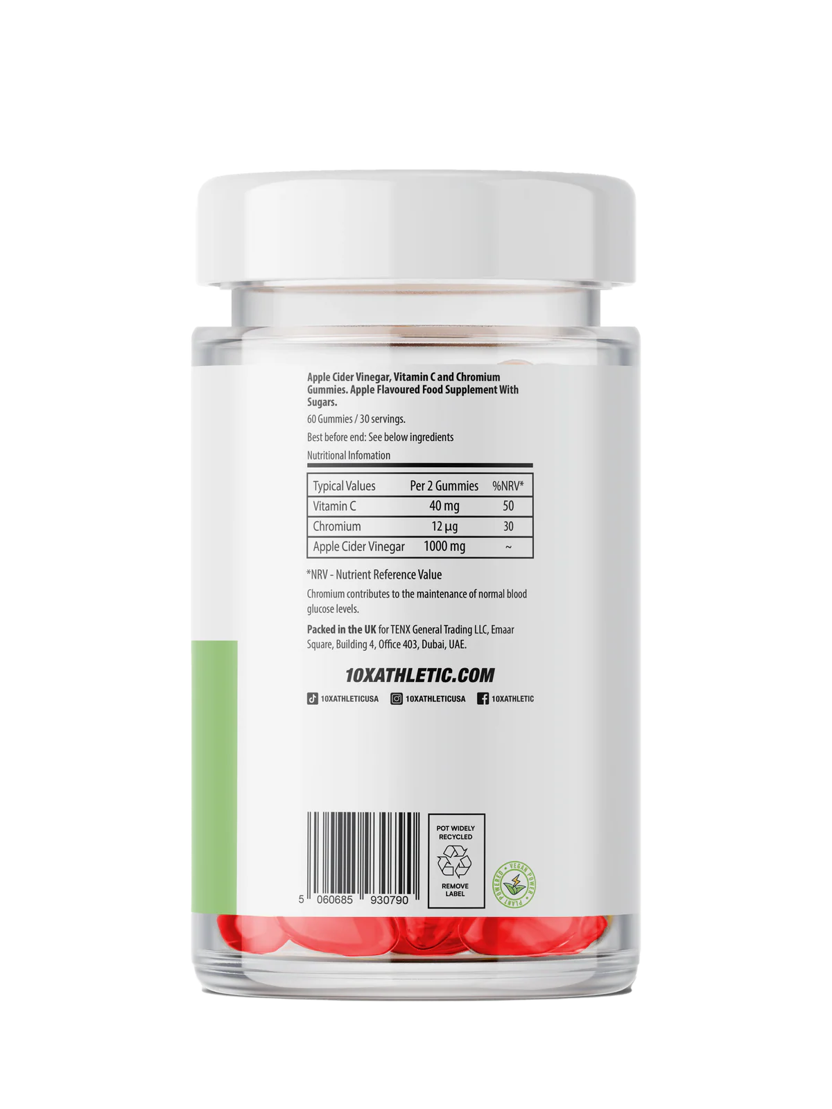 10X Athletic Cider Vinegar Gummies