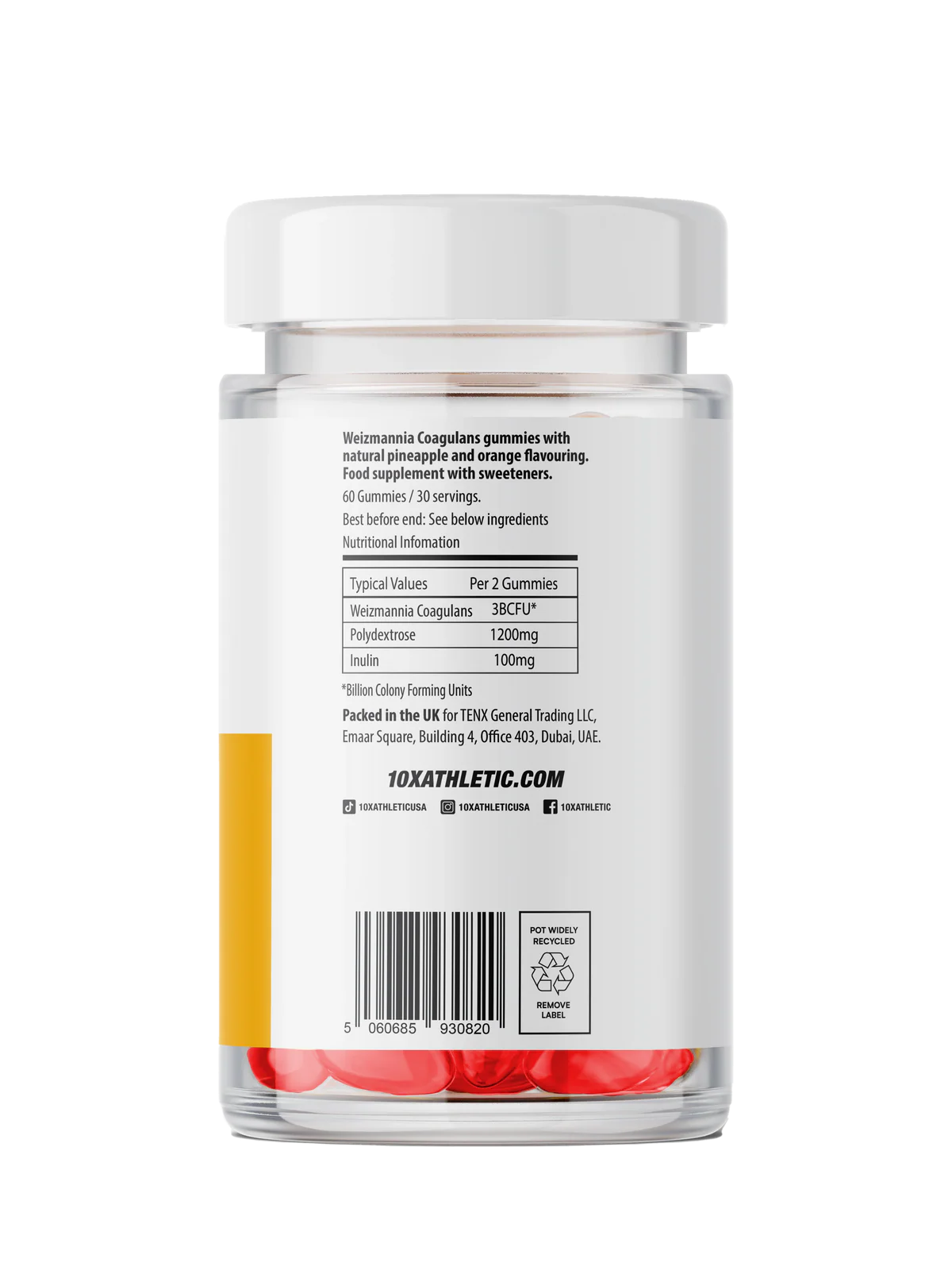 10X Athletic Gut Gummies