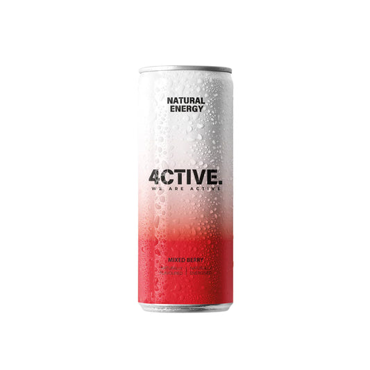 4CTIVE Natural Energy Drink 12x330ml