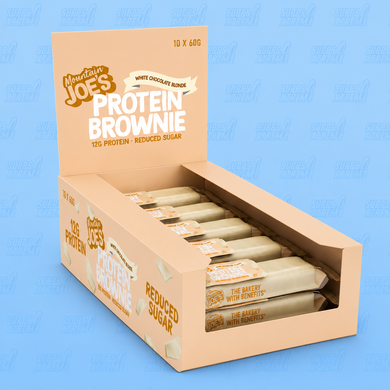Mountain Joe's Protein Brownie 10x60g